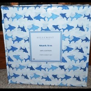 Twin shark sheet set. So cute.
